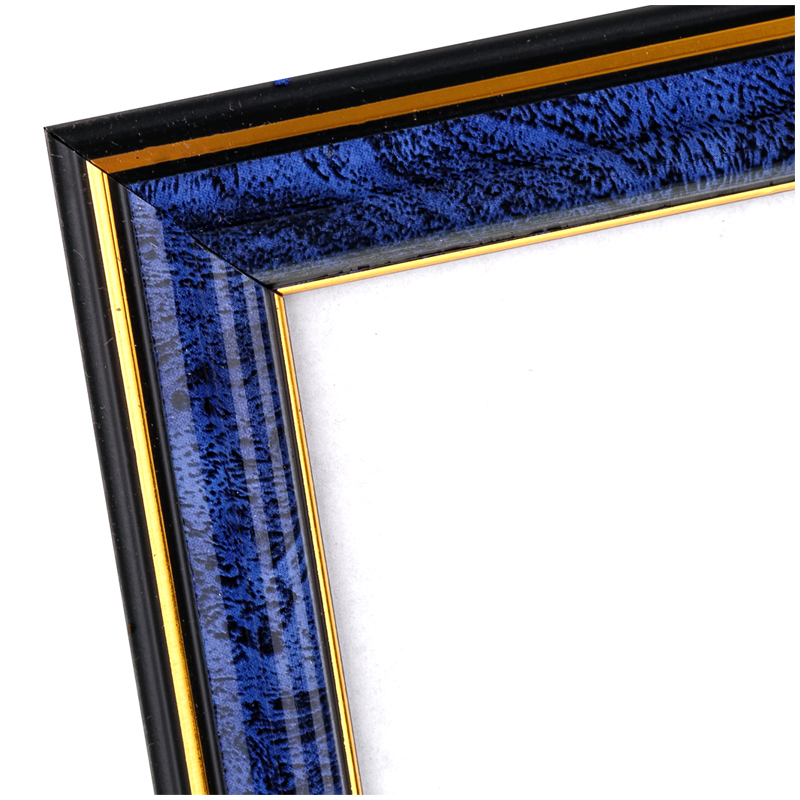 Фоторамка А4, пластик, №2 бирюза