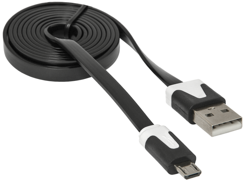 Кабель microUSB 2.0 Defender, 1,0m