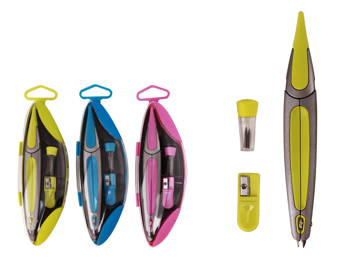 Готовальня Mazari M-4514, 3 предмета