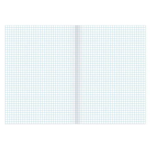 Тетрадь А4 96л, "Монохром", Brauberg, клетка