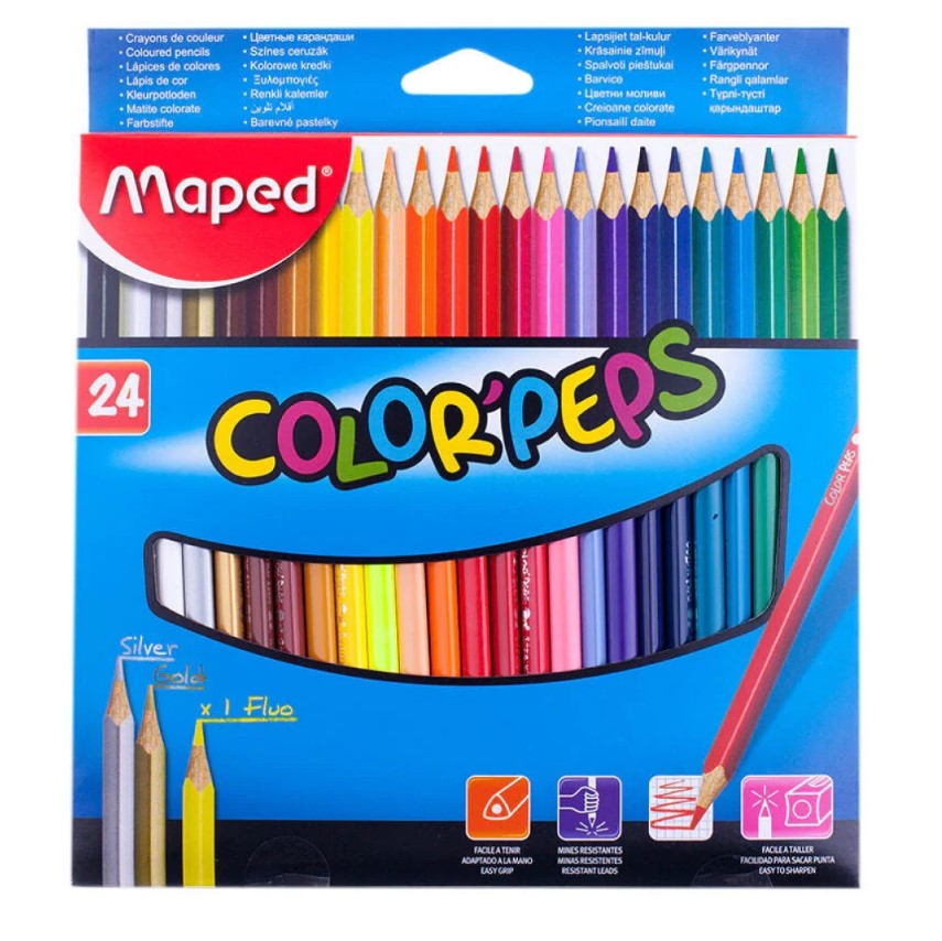 Карандаши цв. 24цв. "Color Peps" от интернет-магазина kancelyar.by