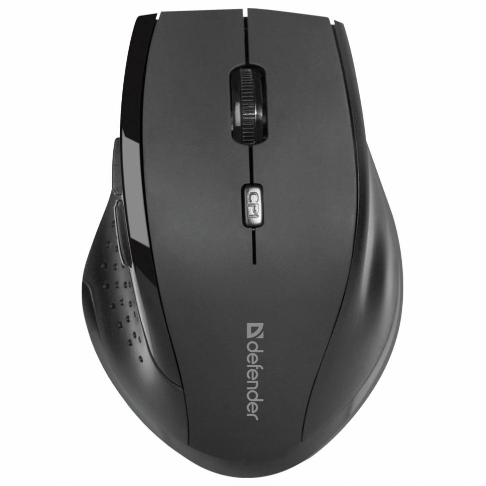 Мышь Defender Accura ММ-365, беспроводная, черная от интернет-магазина kancelyar.by