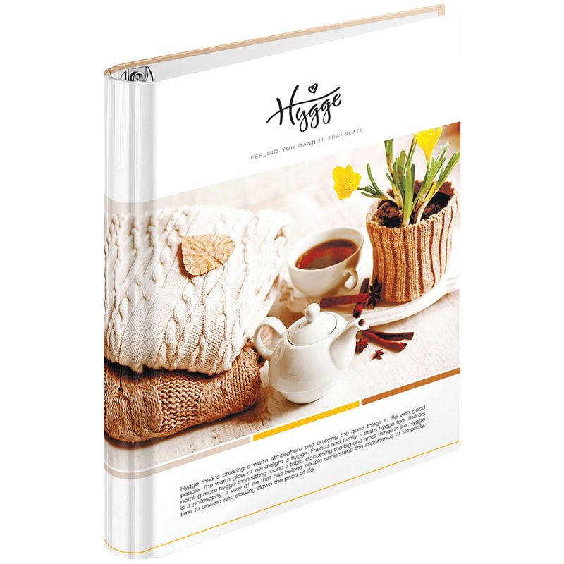 Тетрадь 120л. на кольцах, "Стиль. Hygge things" от интернет-магазина kancelyar.by