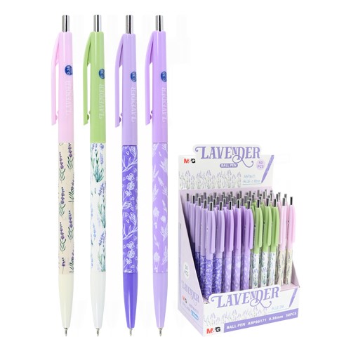Ручка шарик. автом. "Lavender", M&G