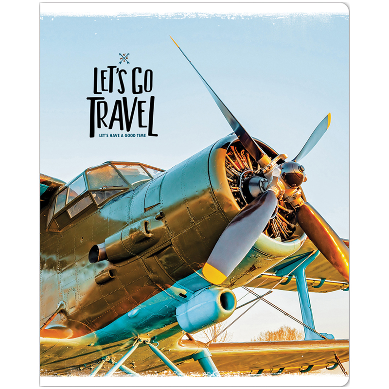 Тетрадь 48л. "Путешествия. Let's go travel", клетка от интернет-магазина kancelyar.by