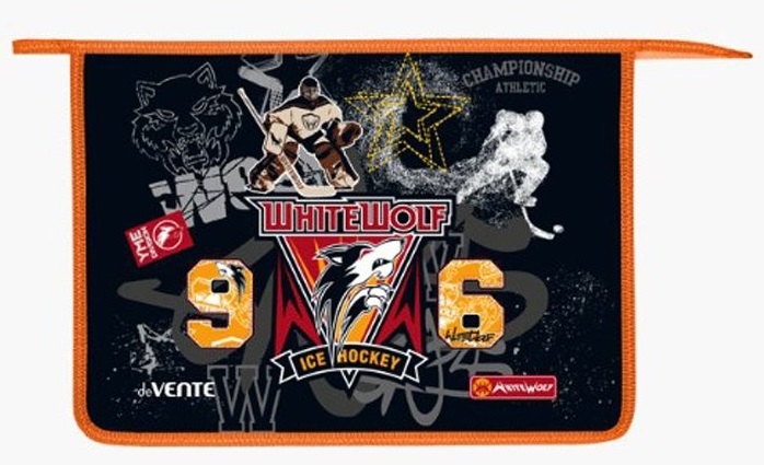 Папка А5 для тетрадей "Hockey 96", пластик