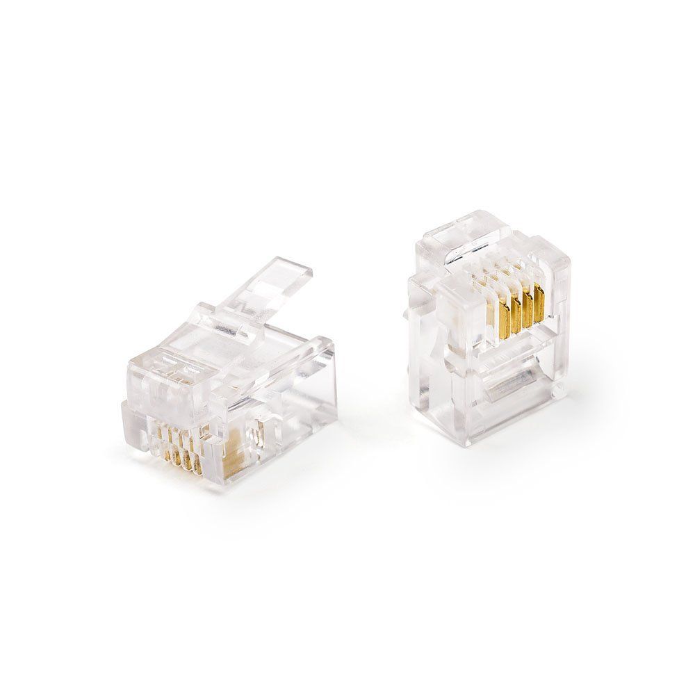 Коннектор RJ-12, 6P4C