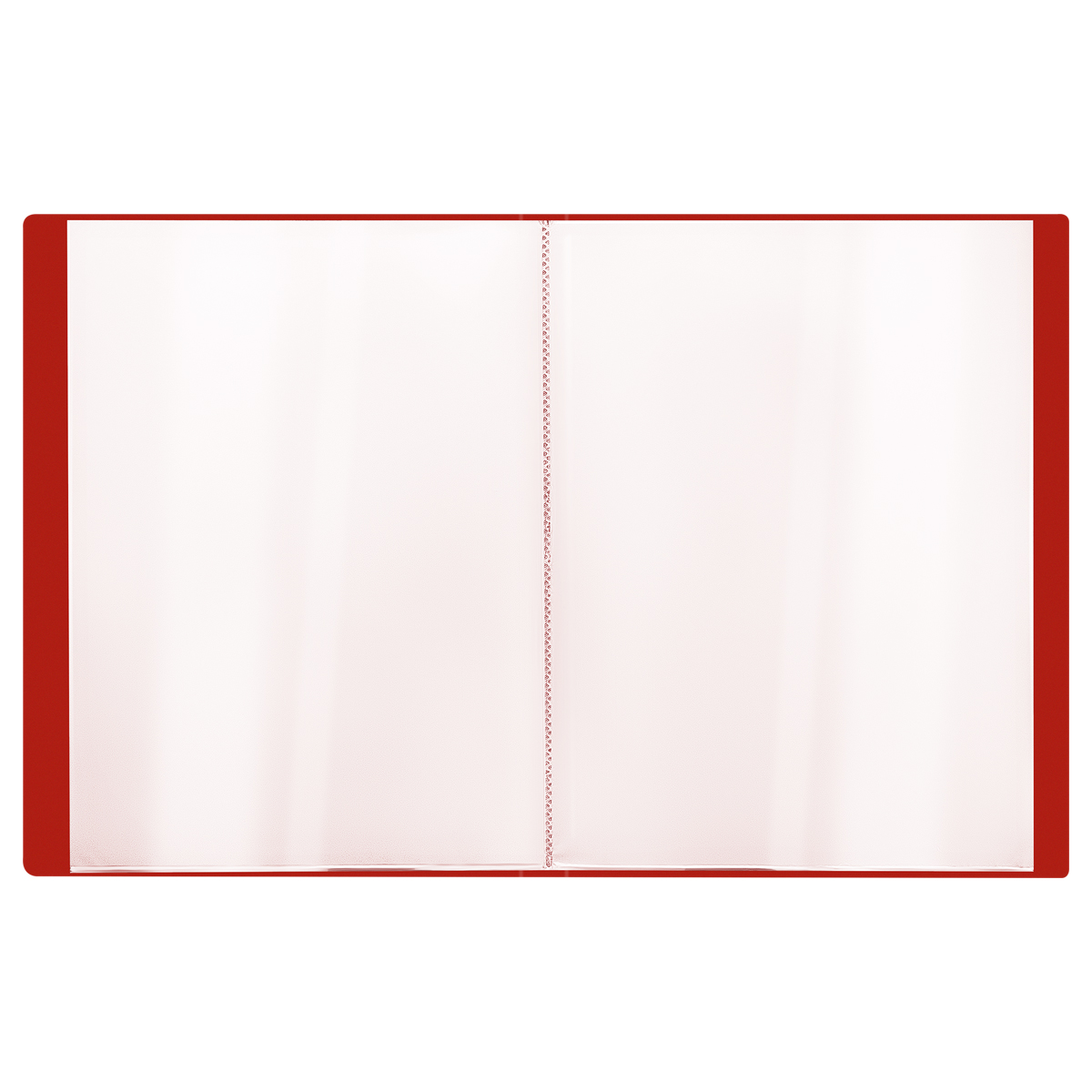 Папка на 10 файлов СТАММ, красная