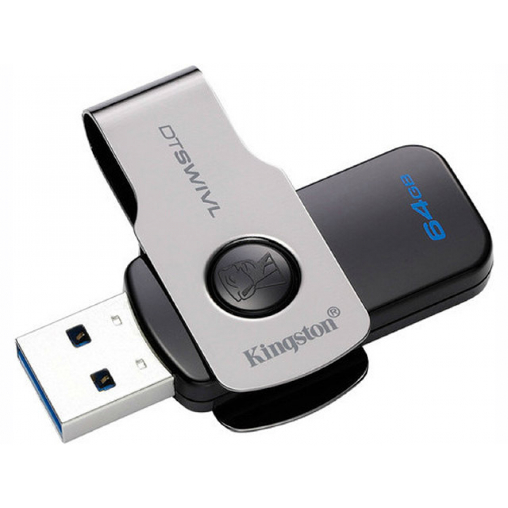 Флешка 64Gb Kingston DT SWIVL, USB 3.2