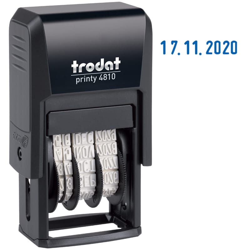 Датер Trodat 4810 Bank, 1стр., 3,8мм от интернет-магазина kancelyar.by