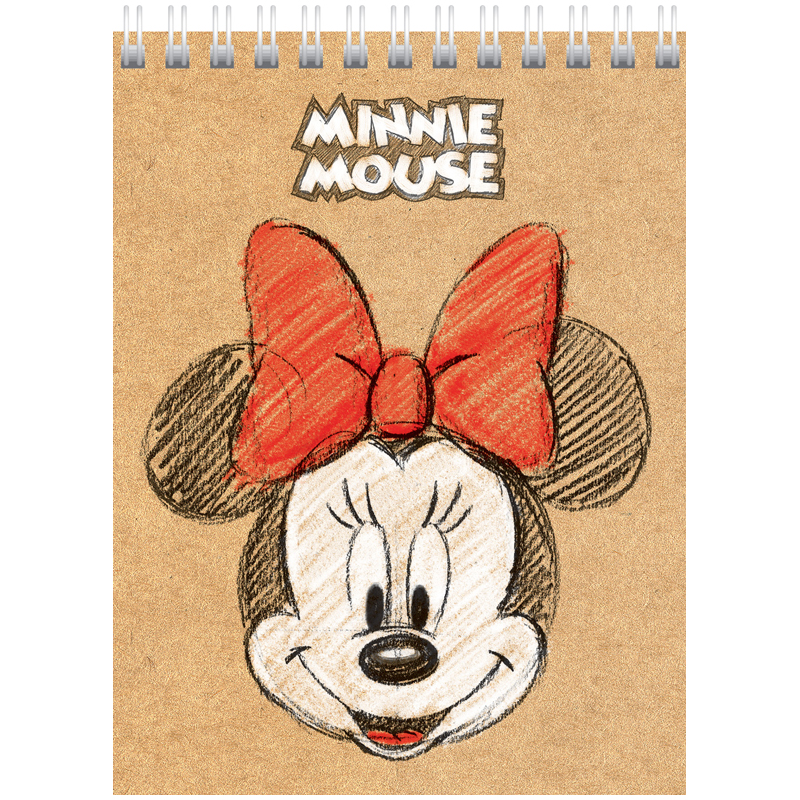 Блокнот А6 40л. "Disney. Микки Маус Animals", спираль