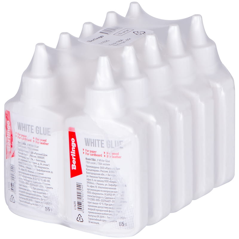 Клей ПВА 65г. Berlingo