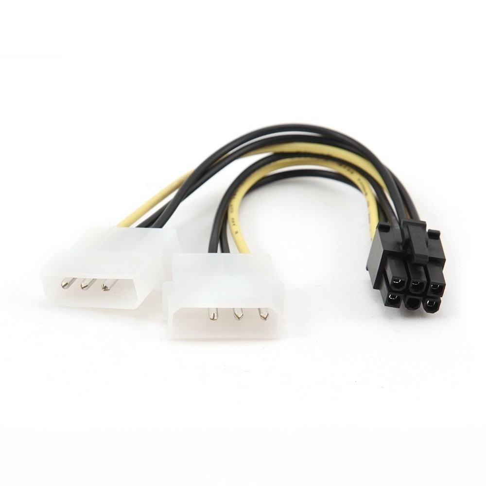Кабель 2*Molex-> PCI-Express 6pin, CC-PSU-6