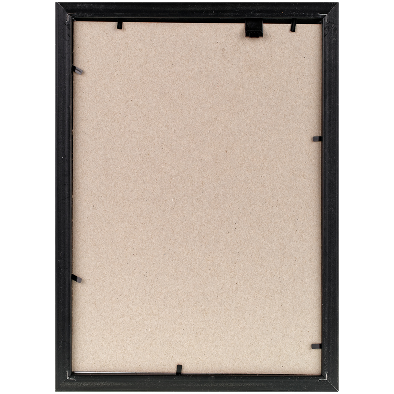 Фоторамка А4, пластик, №2 серебро