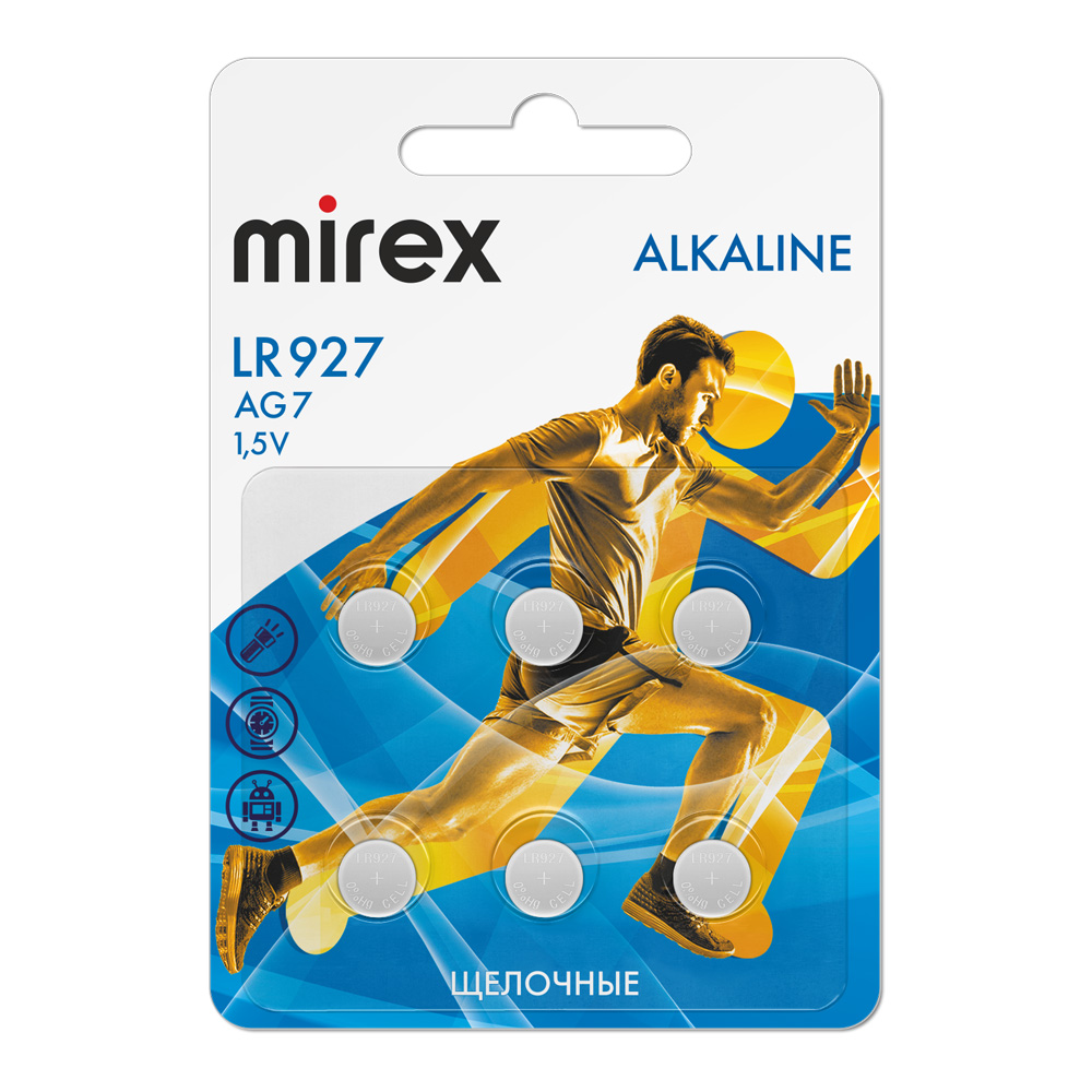 Батарейка LR927 Mirex от интернет-магазина kancelyar.by
