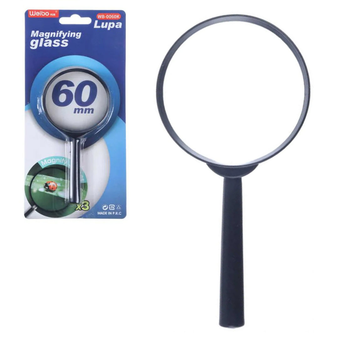 Лупа 60мм, 3-х кратная, Weibo