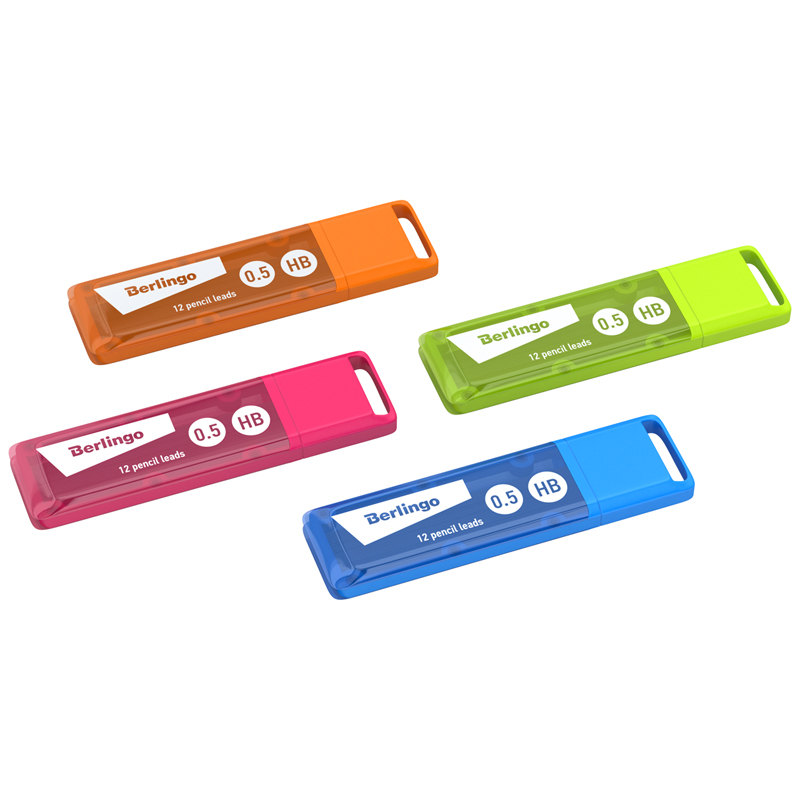 Грифели 0.5мм Berlingo NEW!!, НВ от интернет-магазина kancelyar.by