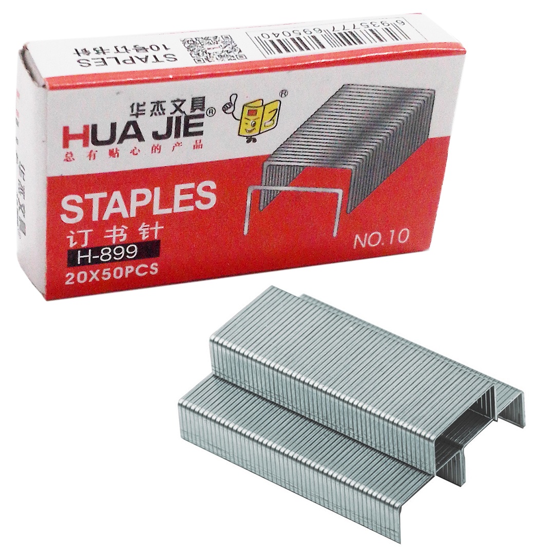 Скобы №10 Hua Jie (1000шт)