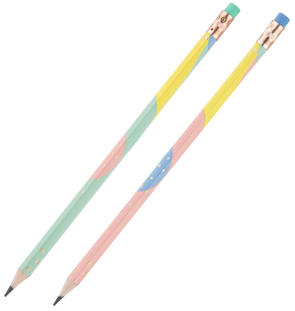 Карандаш пласт. Deli U54800, Macaron HB