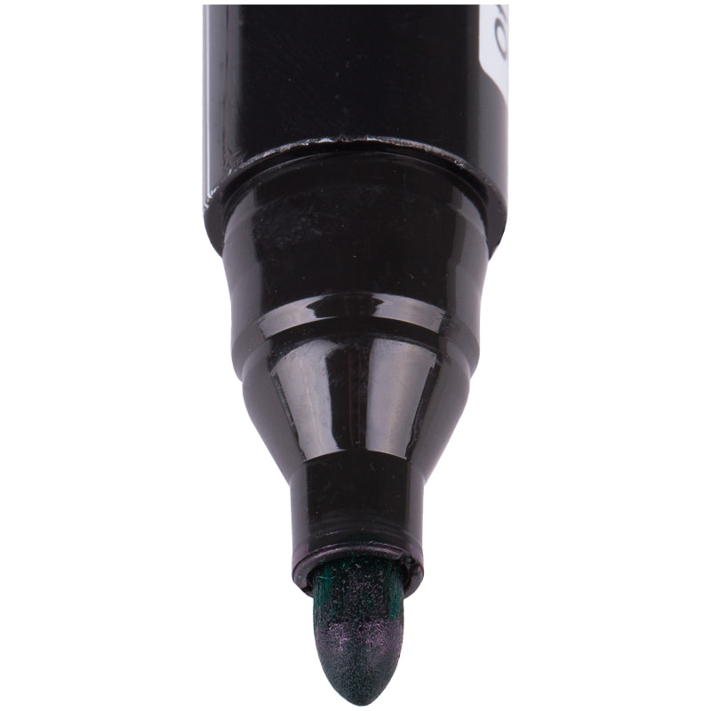 Маркер перманентный "Contact", 3мм, зеленый