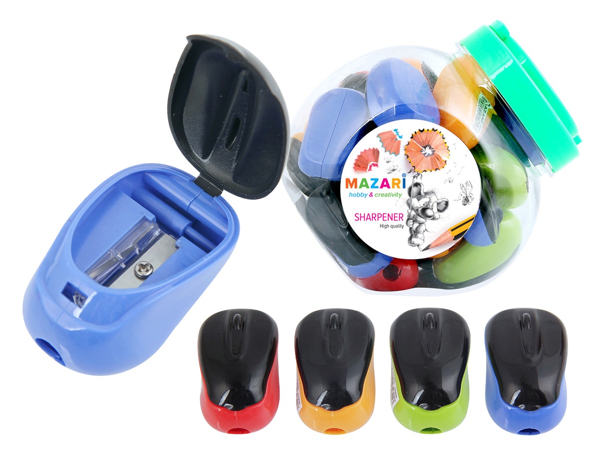 Точилка пластик. "Forte" с контейнером