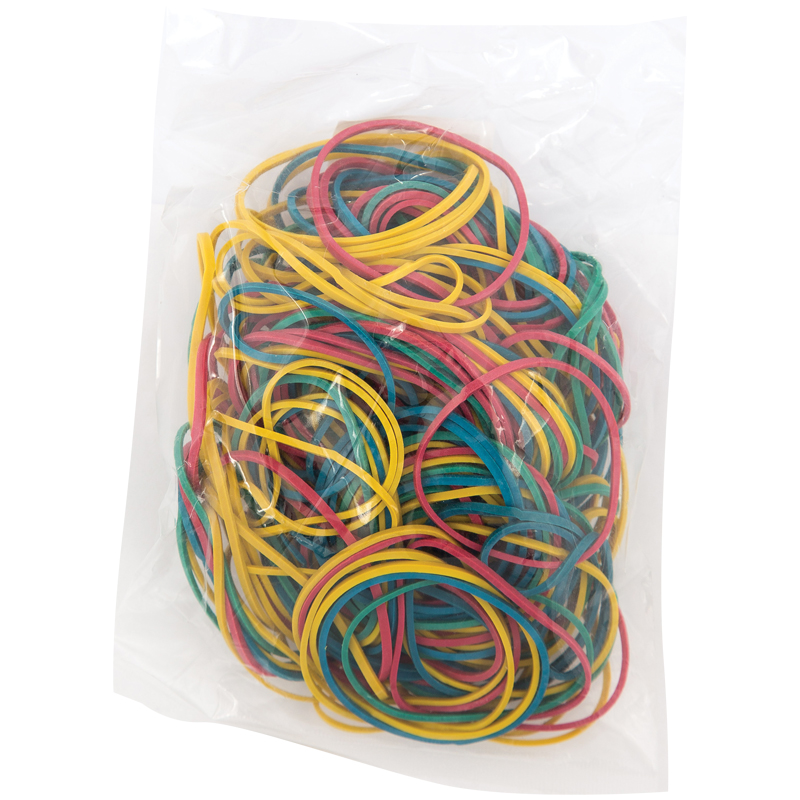 Резинки банковские, d=40mm, 100г, OfficeSpace, цветные