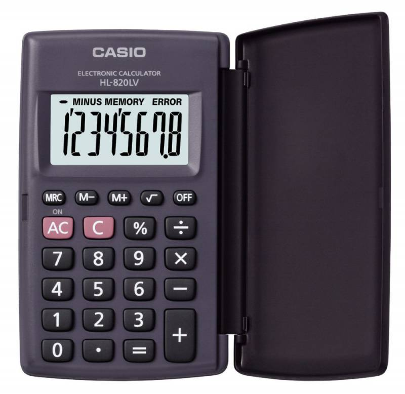 Калькулятор Casio HL-820LV от интернет-магазина kancelyar.by