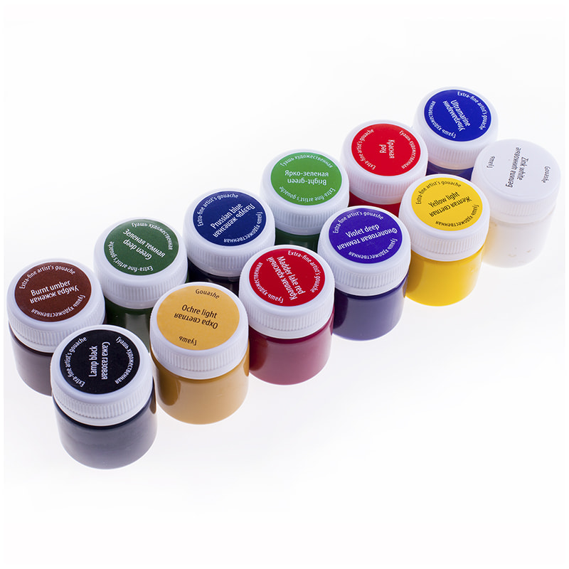 Гуашь 12цв "Мастер-Класс"