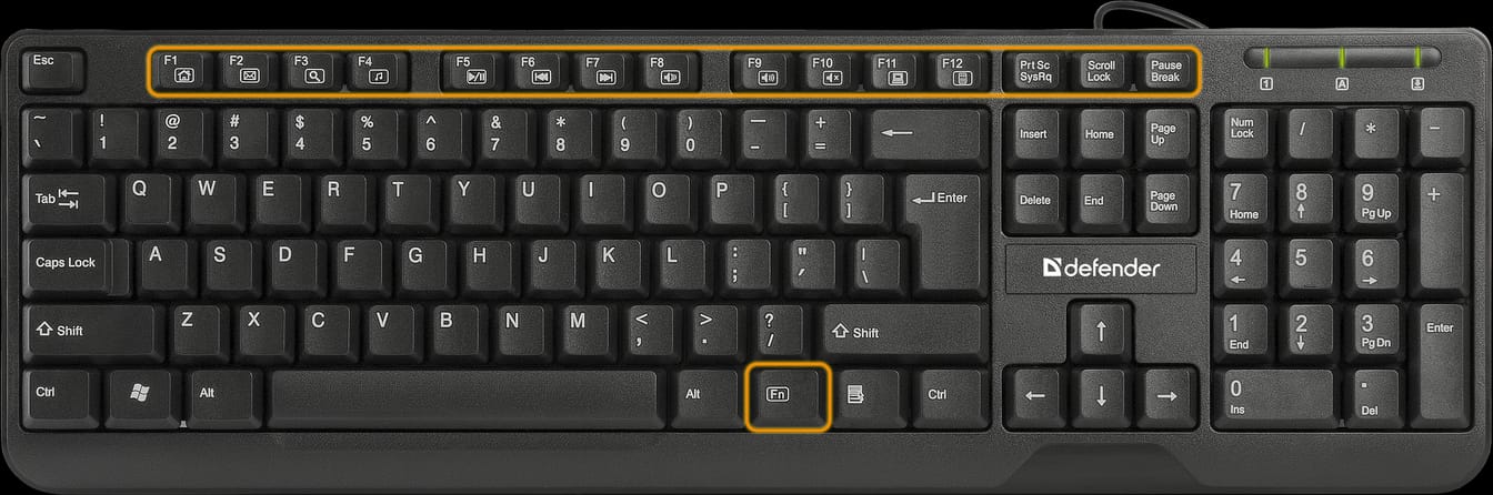 Клавиатура Defender Office HВ-910 от интернет-магазина kancelyar.by
