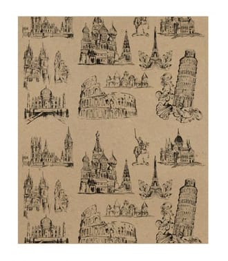 Тетрадь 48л. "Достопримечательности", клетка от интернет-магазина kancelyar.by