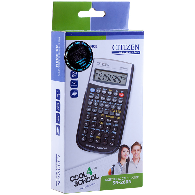 Калькулятор Citizen SR-260N от интернет-магазина kancelyar.by