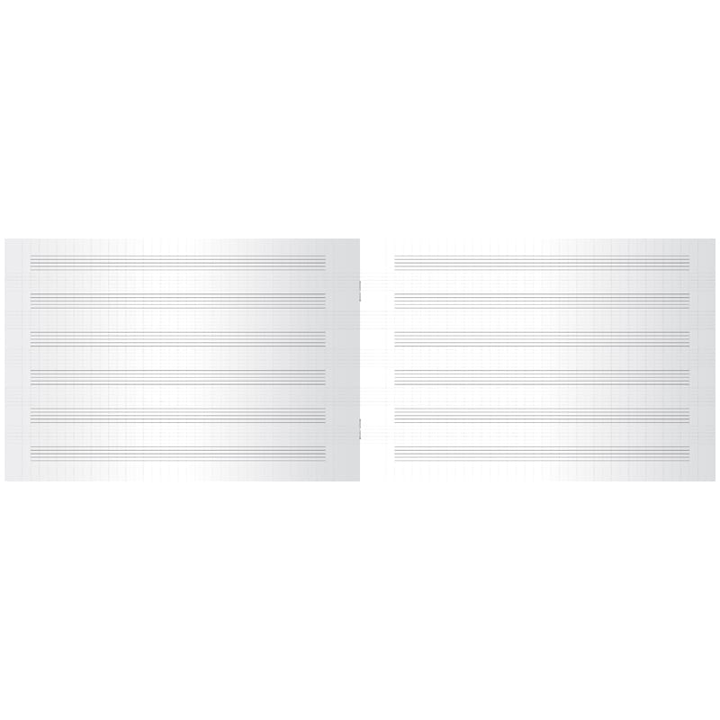 Тетрадь для нот А5 16л. ArtSpace на скрепке