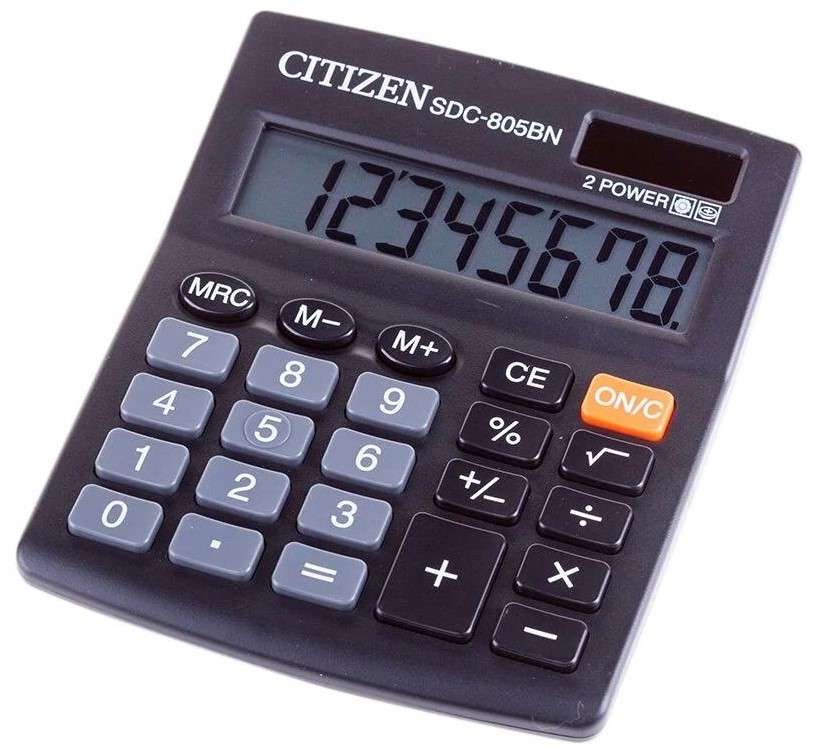 Калькулятор Citizen SDC-805BN