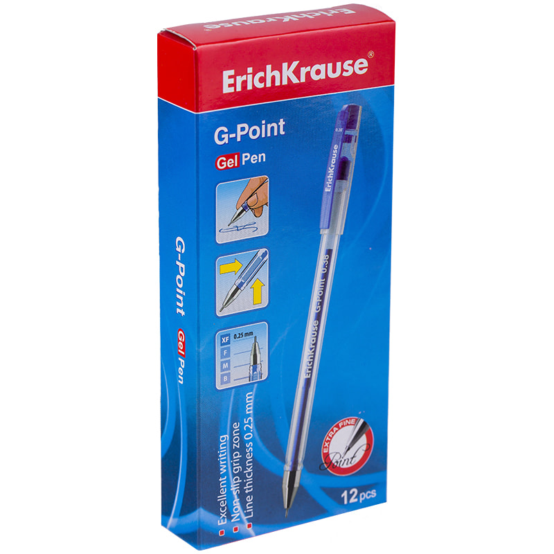 Ручка гелевая "G-Point", синяя