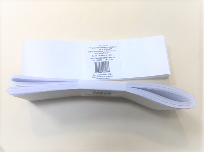 Бумага для оклейки окон 60*860мм, 100г