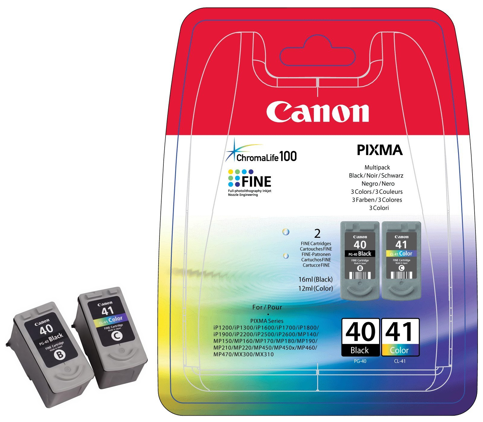 Картридж Canon PG-40+CL-41, Multipack от интернет-магазина kancelyar.by
