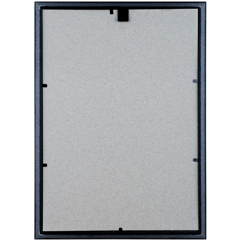 Фоторамка А4, пластик, №1 silver