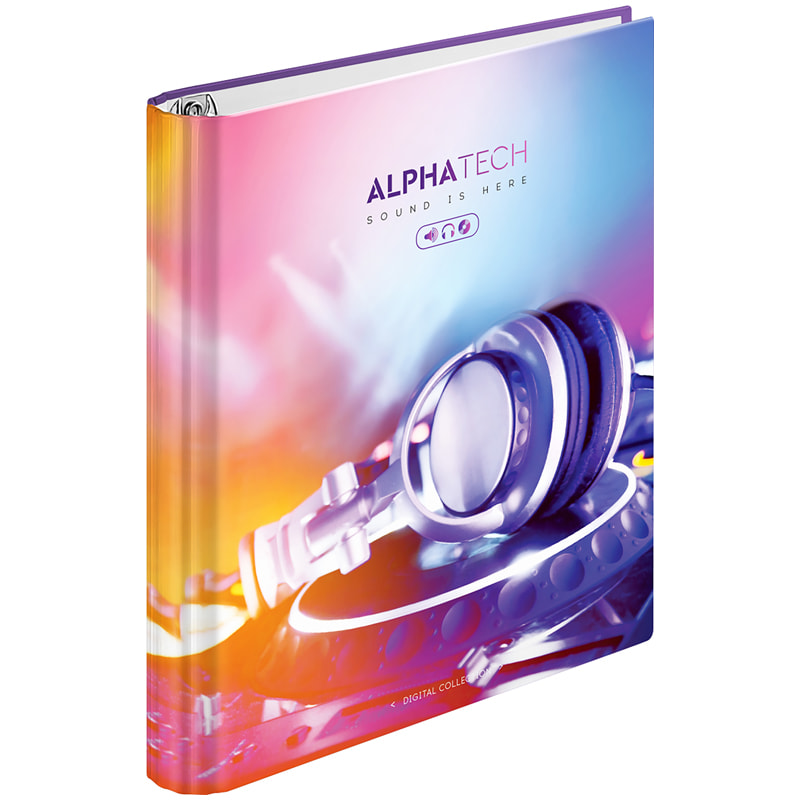 Тетрадь 120л. на кольцах, "Увлечения. Neon. Alphatech" от интернет-магазина kancelyar.by