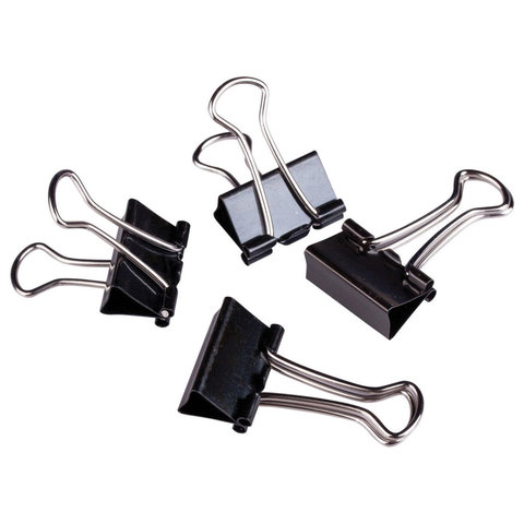 Зажим для бумаг 32мм, Brauberg