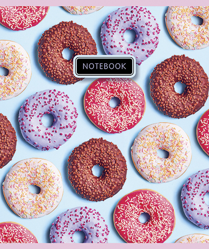 Тетрадь 48л. "Сладости", клетка