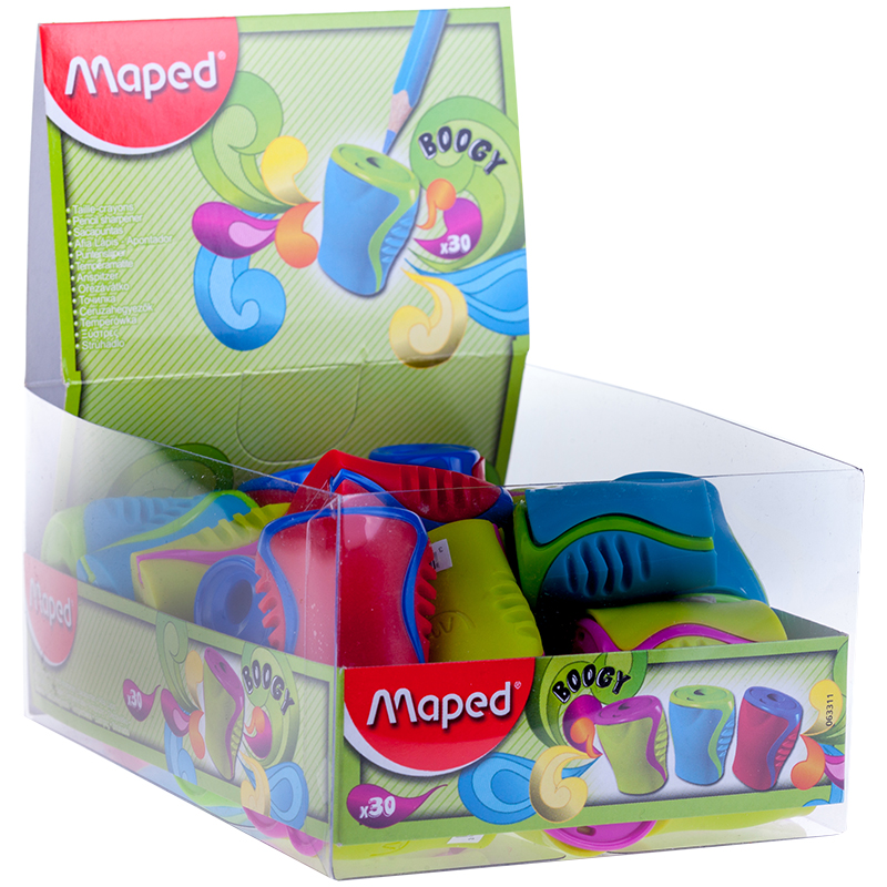 Точилка пластик. "Boogy", Maped от интернет-магазина kancelyar.by