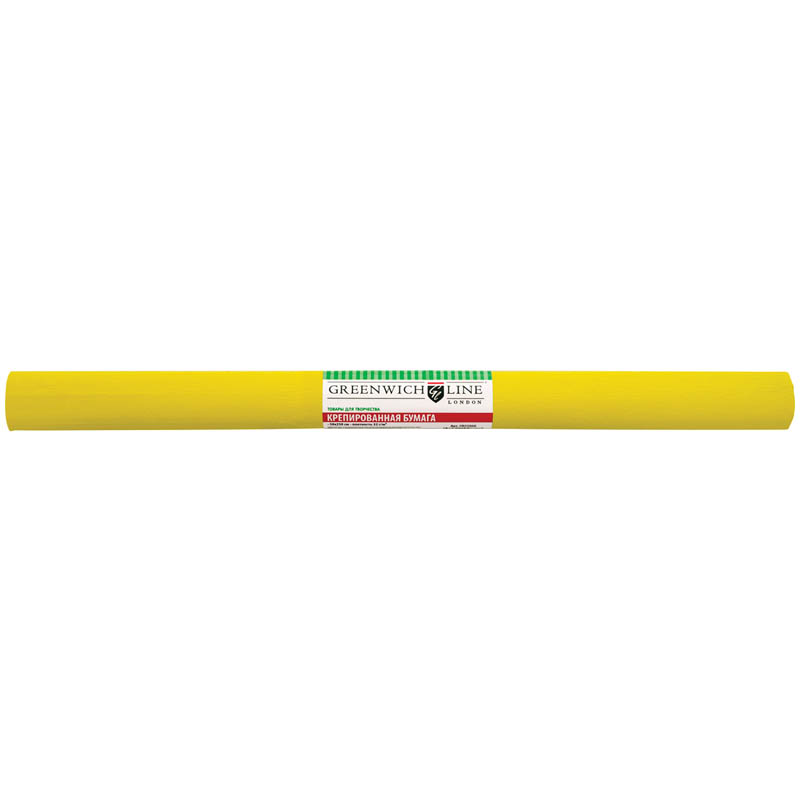 Бумага креповая, желтая (50*250см) от интернет-магазина kancelyar.by
