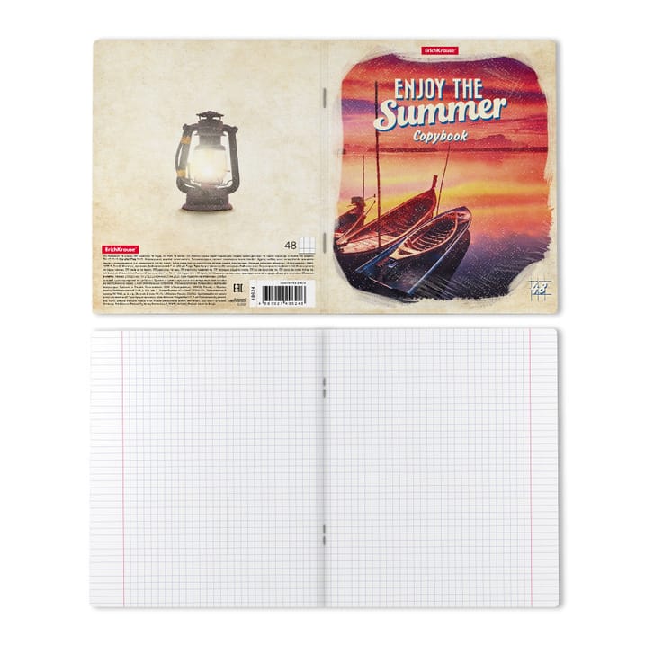 Тетрадь 48л. "Enjoy The Summer", EK, клетка от интернет-магазина kancelyar.by
