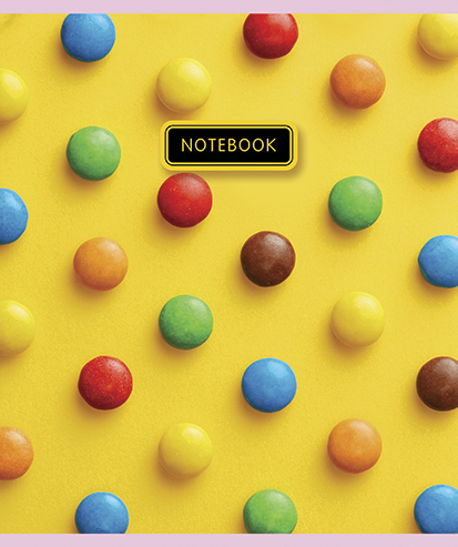 Тетрадь 48л. "Сладости", клетка