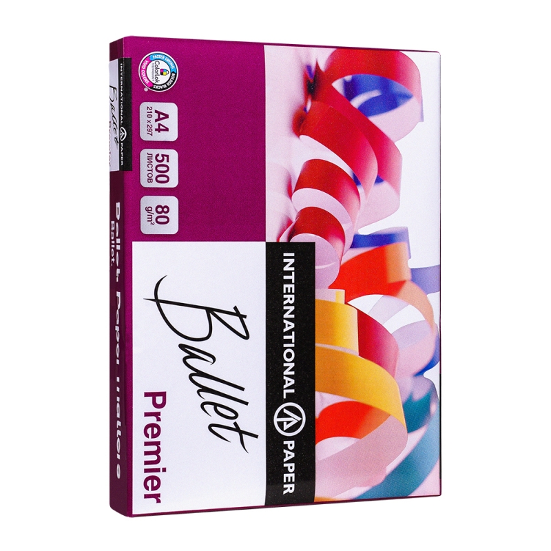 Бумага А4 "Ballet Premier ColorLok" 500л от интернет-магазина kancelyar.by