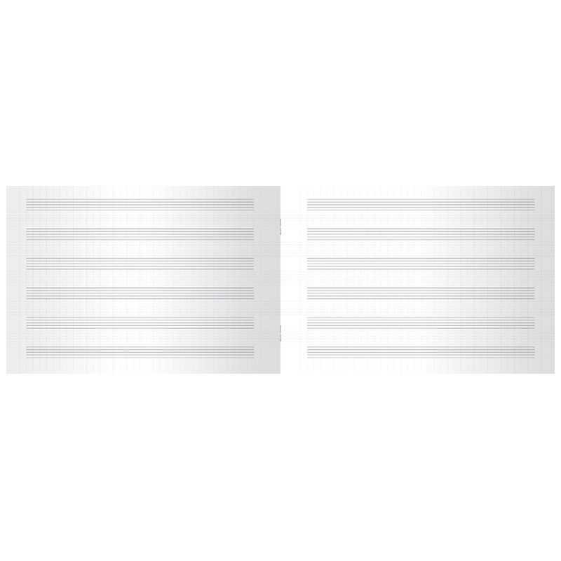 Тетрадь для нот А5 16л. "Magic Music"