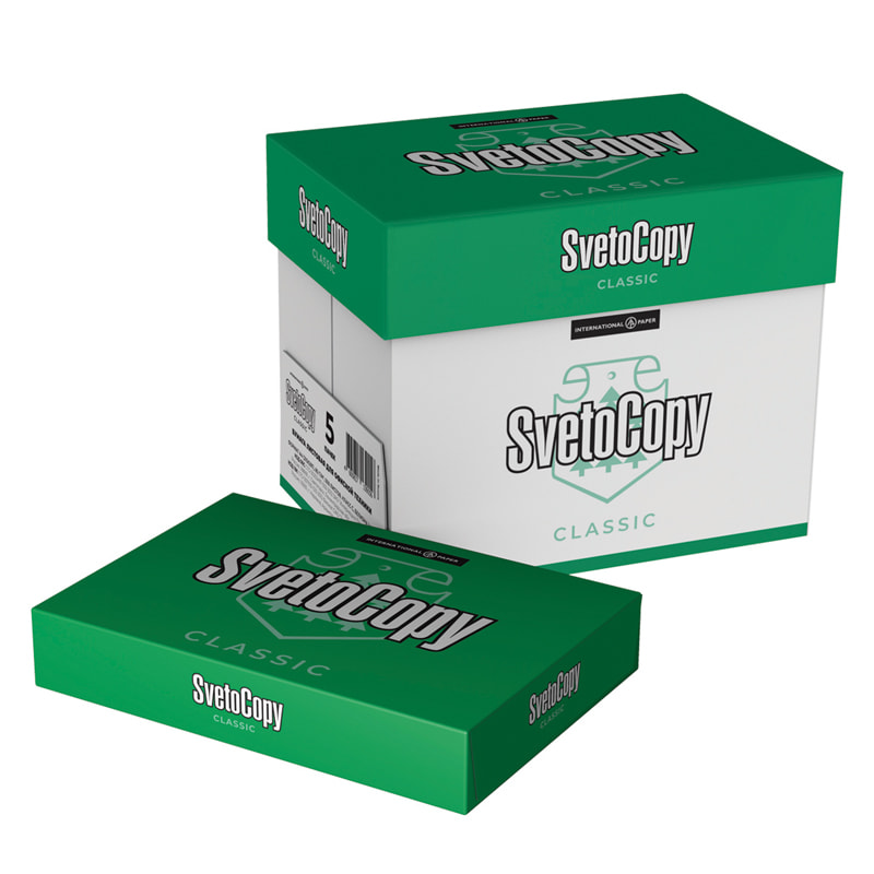 Бумага А4 "Svetocopy" 100л от интернет-магазина kancelyar.by