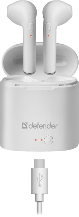 Наушники беспроводные Defender Twins 630, с микрофоном от интернет-магазина kancelyar.by