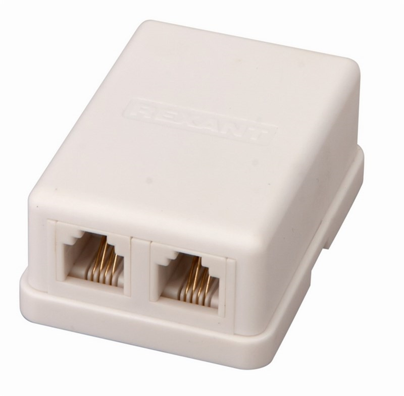 Розетка телефонная RJ-12, Buro