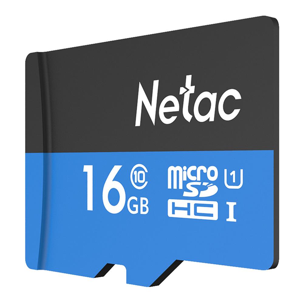 Карта памяти 16Gb Netac P500 Standart, с адаптером